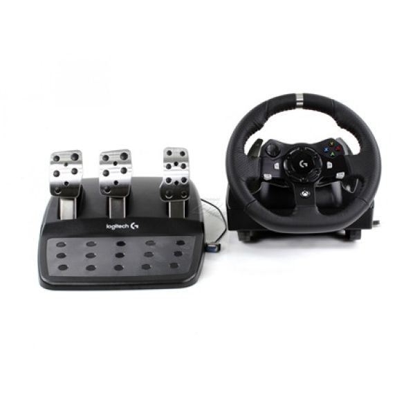 Logitech G920 Driving Force Racing Wheel USB-A kormány játékvezérlő fekete