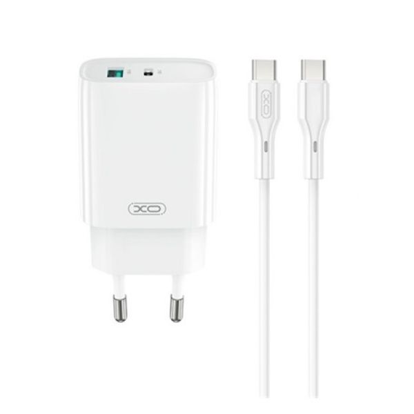 XO CE30 30W univerzális hálózati töltő adapter fehér