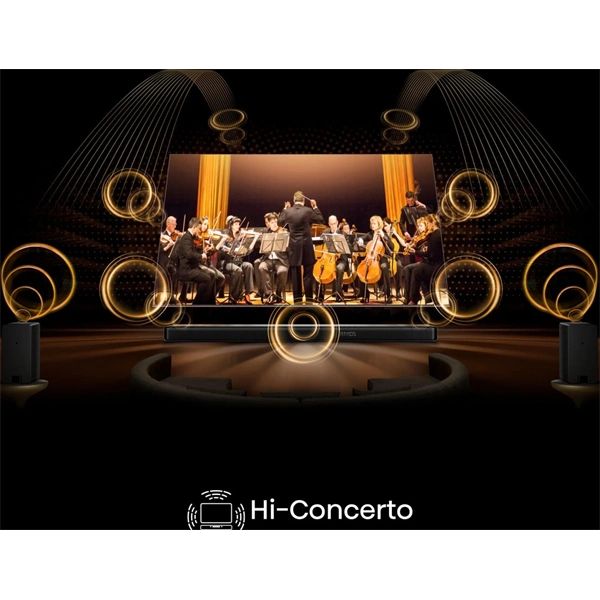 HISENSE AX5140Q Házimozi szett 5.1.4CH DTS/Dolby Atmos, 600W, Fekete