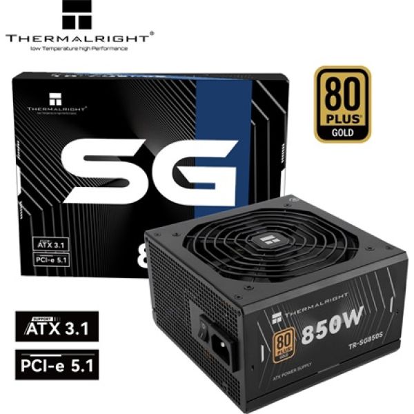 Thermalright SG-850S ATX desktop tápegység 850W 80+ Gold BOX