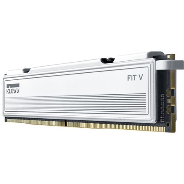 KLEVV FIT V 32GB 6000MT/s DDR5 memória CL30 Kit of 2 (Bontott!) fehér