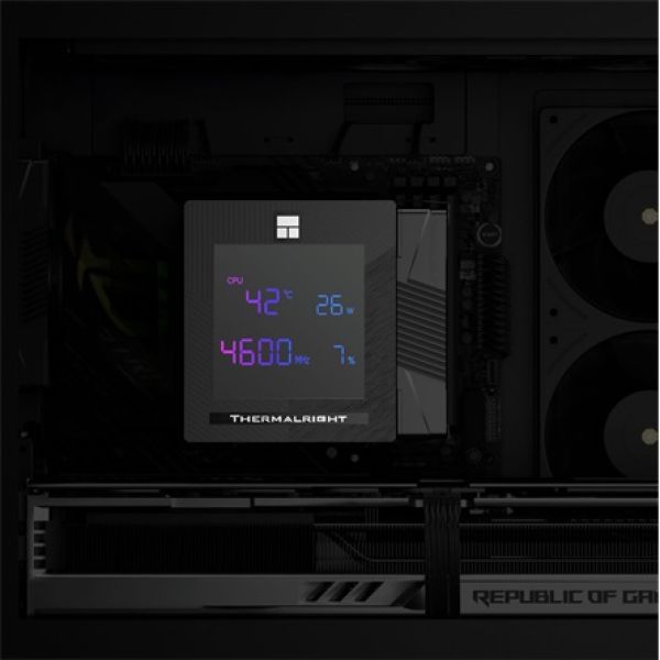 Thermalright Phantom Spirit 120 Digital EVO processzor hűtő fekete
