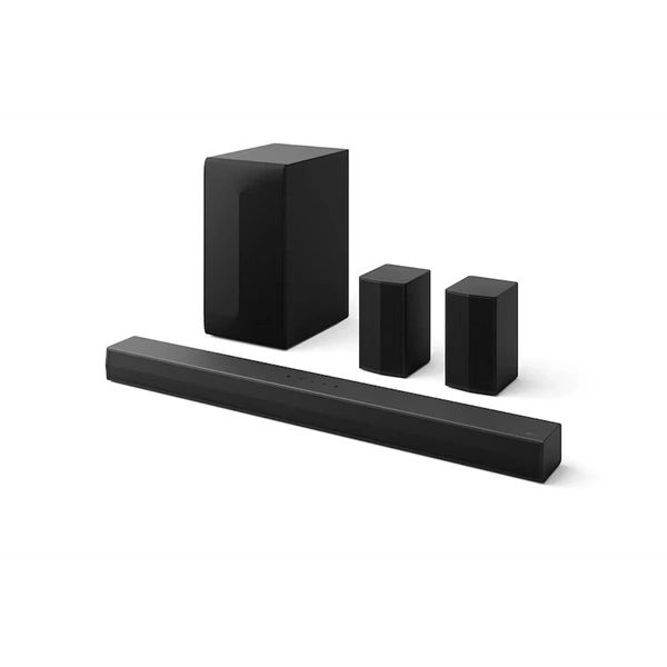 LG S60TR Hangprojektor 5.1 Dolby Atmos csatornával, hátsó hangszóró, 440W, Fekete