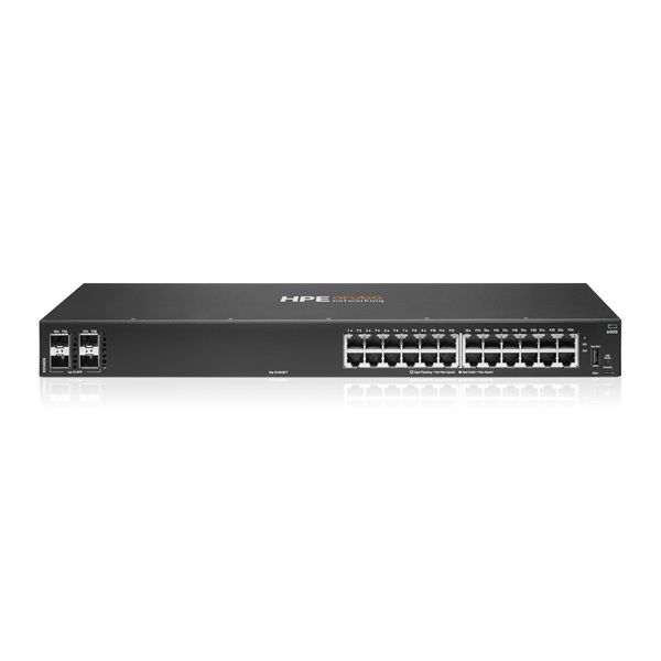 HPE Aruba Networking CX 6000 24p 10M/100M/1G 4p SFP 1G Switch