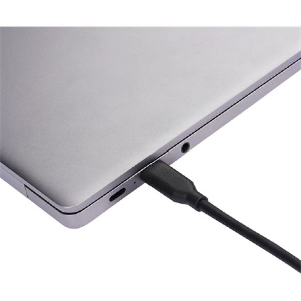 Obsbot USB-C 3.0 -> USB-C 3.0 M/M adatkábel 1.5m fekete +USB-A adapter