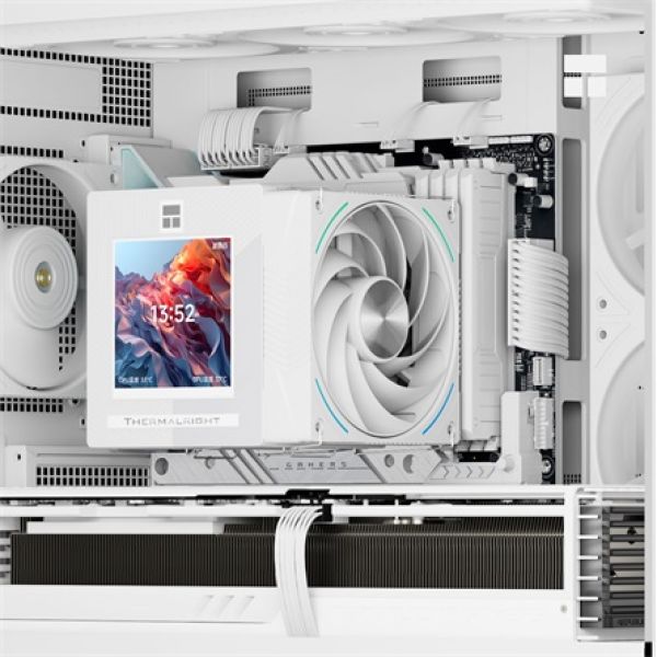 Thermalright Phantom Spirit 120 Vision Snow processzor hűtő fehér
