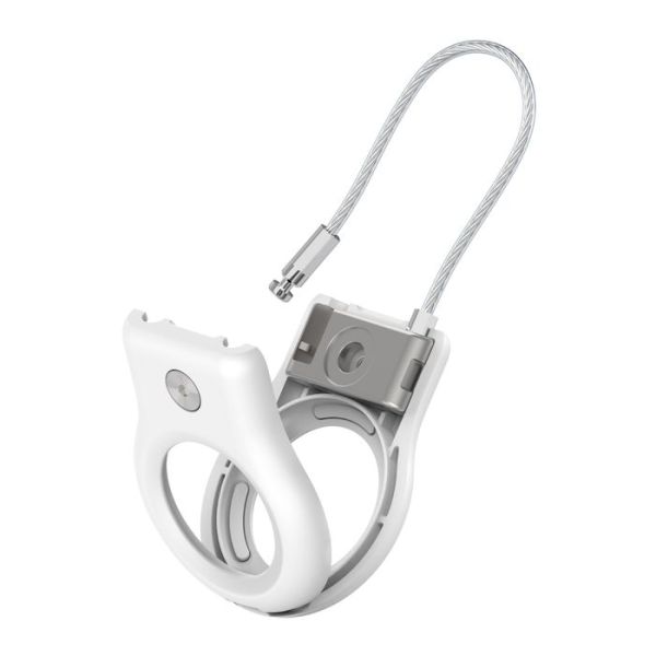 Belkin Secure Holder with Wire Cable for AirTag White