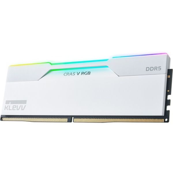 KLEVV CRAS V 32GB 6000MT/s DDR5 memória CL28 Kit of 2 AMD-re optimalizált és Intel 14 Gen és korábbi CPU-kal kompatibili