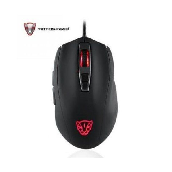 MOTOSPEED Vezetékes egér optikai V60, eSport, PMW3325 Chip