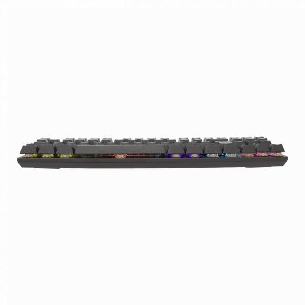 White Shark COMMANDOS mechanikus (blue switch) gamer billentyűzet (magyar), fekete