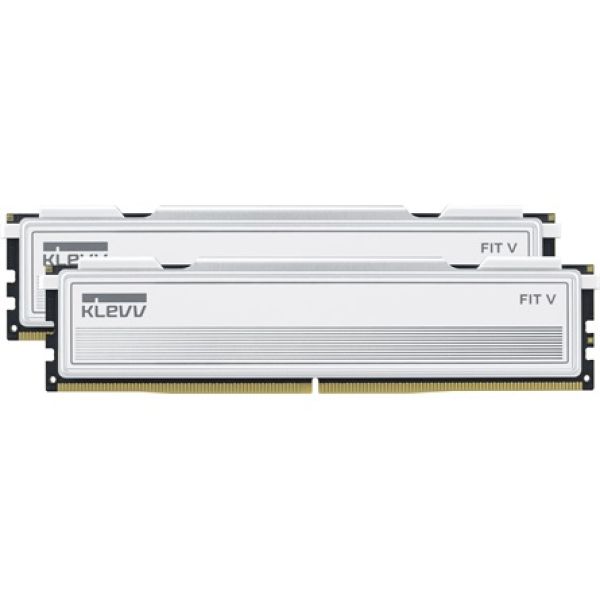 KLEVV FIT V 32GB 6400MT/s DDR5 memória CL30 Kit of 2 fehér