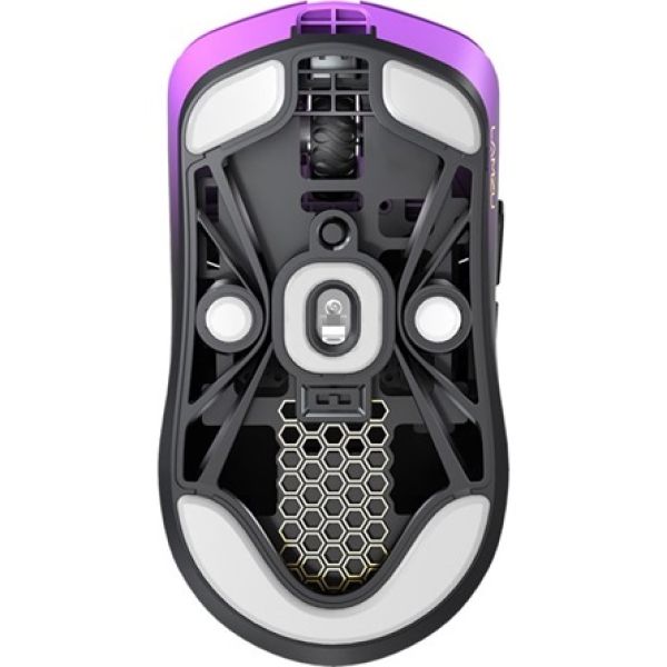 LAMZU MAYA Champions 8K optikai vezeték nélküli gaming egér fekete-lila