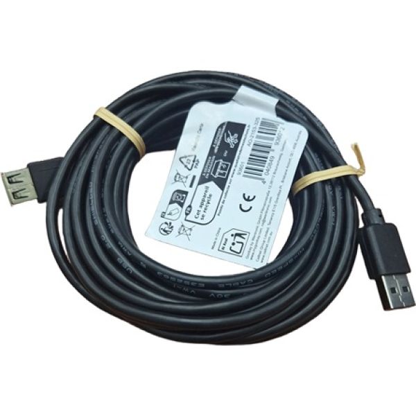 OEM USB-A 2.0 - USB-A 2.0 M/F adatkábel hosszabbító 4.5m