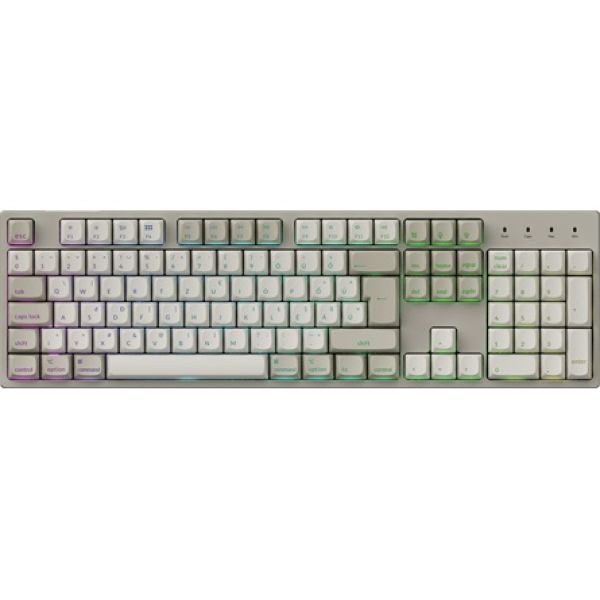 Keychron C2 Pro 8K USB magyar Apex Red mechanikus billentyűzet szürke (Bontott!)