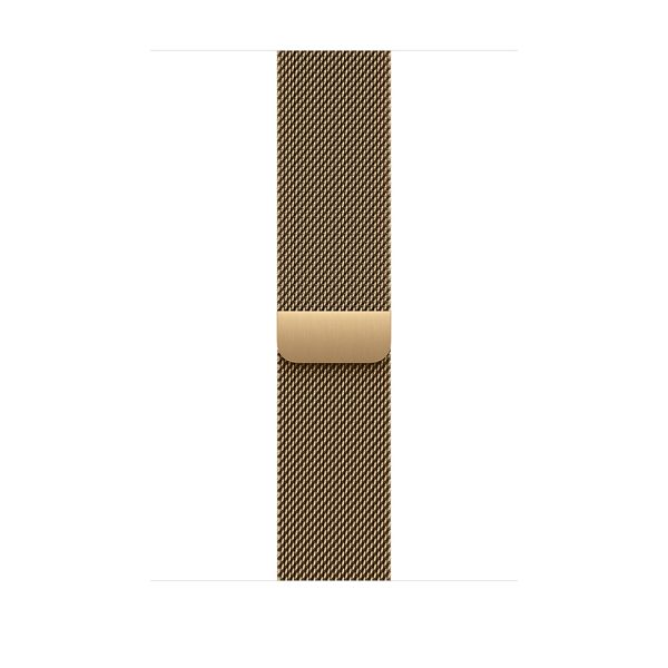 Apple Watch S12 Cellular 46mm Radiant Gold Titanium Case with Radiant Gold Milanese Loop - M/L