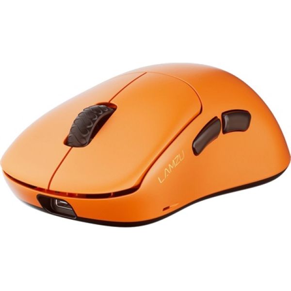 LAMZU Thorn V2 8K optikai vezeték nélküli gaming egér narancssárga