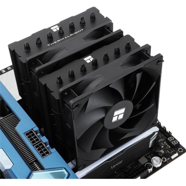 Thermalright Phantom Spirit 120 SE processzor hűtő fekete