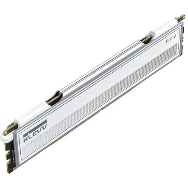 KLEVV FIT V 32GB 6000MT/s DDR5 memória CL28 Kit of 2 fehér