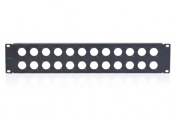 Digitus 2U rack panel for 24 x D-Type modules