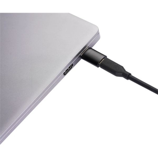 Obsbot USB-C 3.0 -> USB-C 3.0 M/M adatkábel 1.5m fekete +USB-A adapter