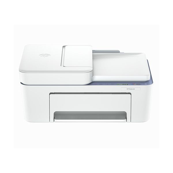 HP Tintasugaras MFP NY/M/S Deskjet Plus 4322E , USB/WiFi, A4 8.5lap/perc, 4800x1200, Síkágyas, ADF, Fehér/Indigókék