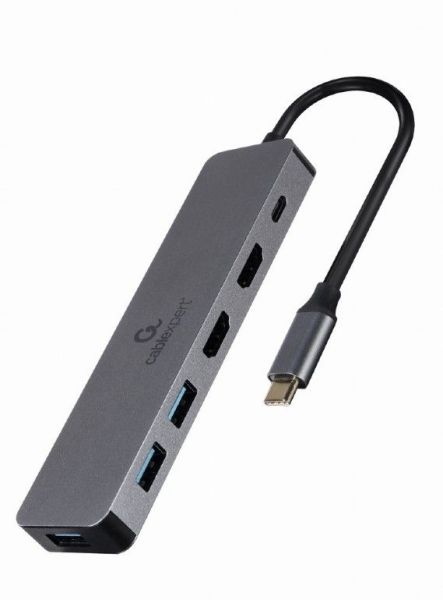 Gembird A-CM-COMBO3-03 USB Type-C 3-in-1 Multi-Port Adapter