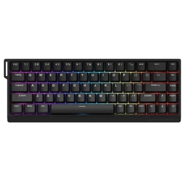 FGG MAD 68 HE  V2 USB angol gaming Magneto Gaming mechanikus billentyűzet fekete