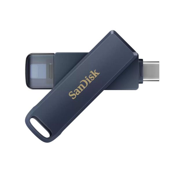 Sandisk 256GB Phone Drive for iPhone USB3.2 Type-C Metallic Sky