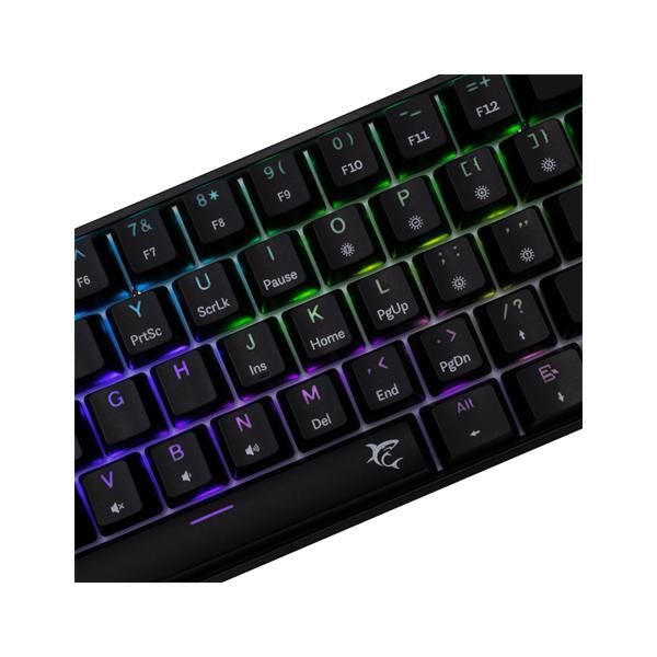 WHITE SHARK GK-004123B/BL-HU SHINOBI-2/B-BL-HU mech. bill. 62 kék gomb,fekete, magyar