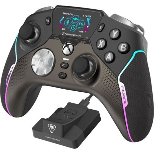 Turtle Beach Stealth Ultra Bluetooth / vezeték nélküli gamepad játékvezérlő fekete gyorstöltő dokkolóval