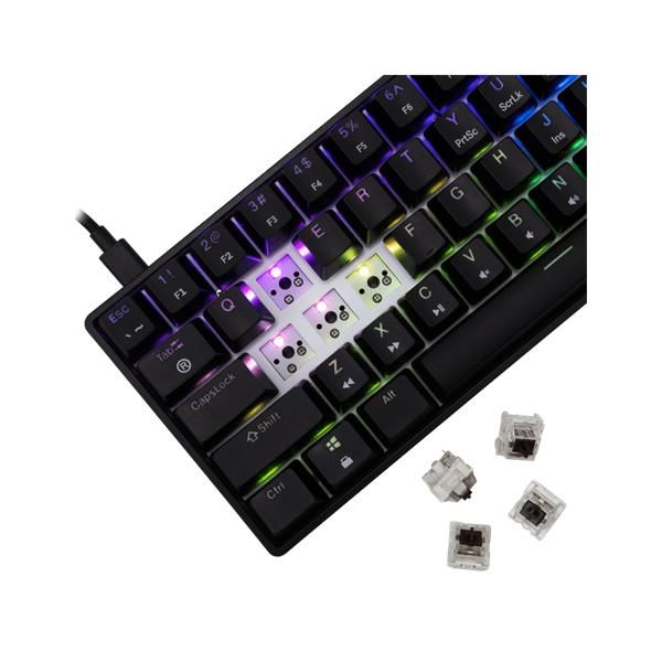 WHITE SHARK GK-004131B/BR-US SHINOBI-2/B-BR-US mech. bill. 61 barna gomb,fekete,angol