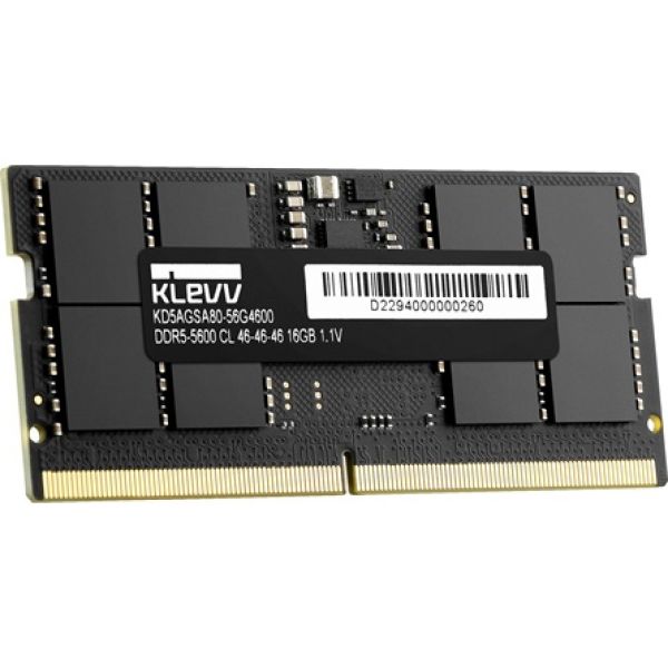 KLEVV 16GB 5600MT/s DDR5 - SODIMM memória CL46