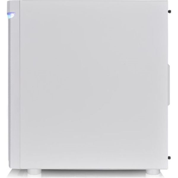 Thermaltake H590 TG ARGB Snow táp nélküli ablakos Full Tower számítógépház fehér (Bontott!)