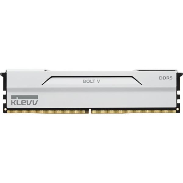 KLEVV BOLT V 64GB 6000MT/s DDR5 memória CL30 Kit of 2 fehér