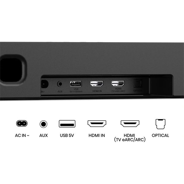 HISENSE AX5140Q Házimozi szett 5.1.4CH DTS/Dolby Atmos, 600W, Fekete