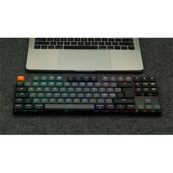 Keychron K1 V6 Hot-Swap, RGB Baclklight, Brown Switch, ISO HU billentyűzet