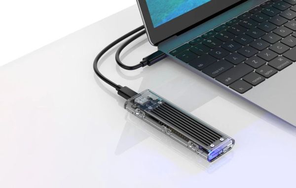 Orico TCM2-C3-BK-BP USB3.1 Type-C M.2 NVMe Enclosure Black