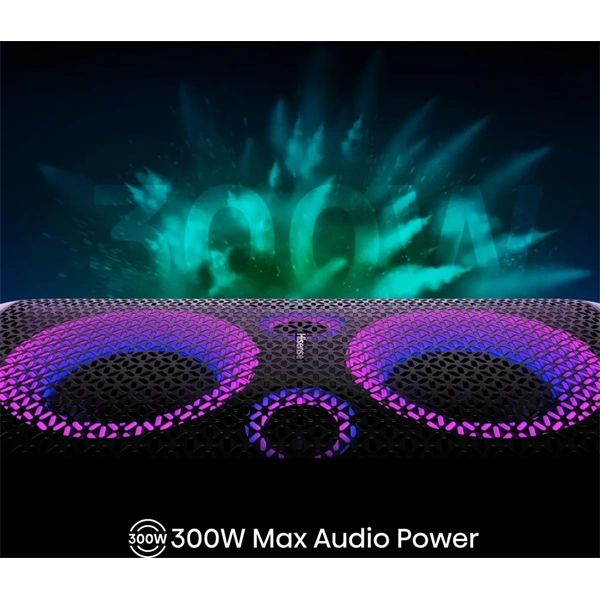 HISENSE Party Storm Bluetooth Party Hangszóró 2.0CH, 300W, Fekete