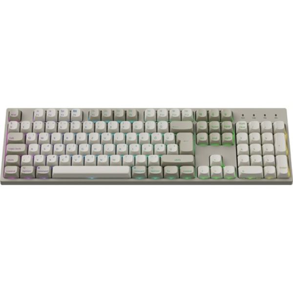 Keychron C2 Pro 8K USB magyar Apex Red mechanikus billentyűzet szürke (Bontott!)