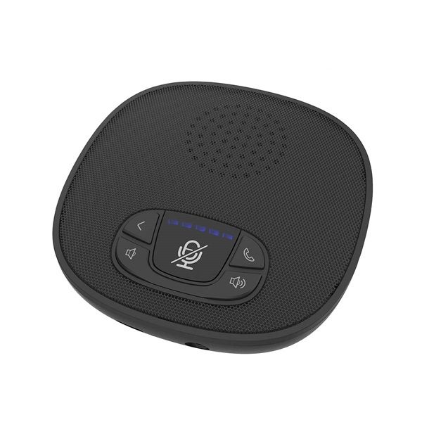 Nedis MICCWS126BK konferencia mikrofon, Bluetooth, mikrofon hatótávolsága: 10 m, akkumulátorról  / USB-ről táplált