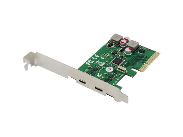 Conceptronic  EMRICK08G 2-Port USB 3.2 Gen 2 Type-C PCIe Card