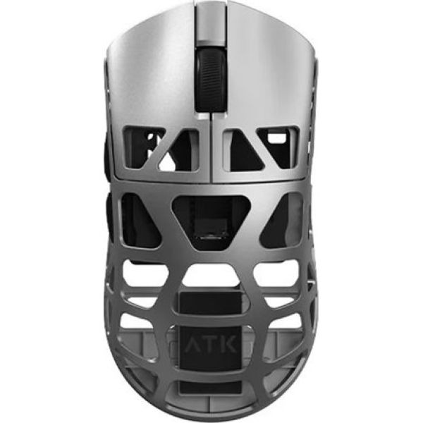ATK Fierce X 8K optikai vezeték nélküli gaming egér ezüst-szürke (Bontott!)