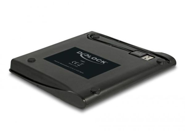 DeLock External Enclosure for 5.25″ Ultra Slim SATA Drives 9.5 mm to USB Type-A male