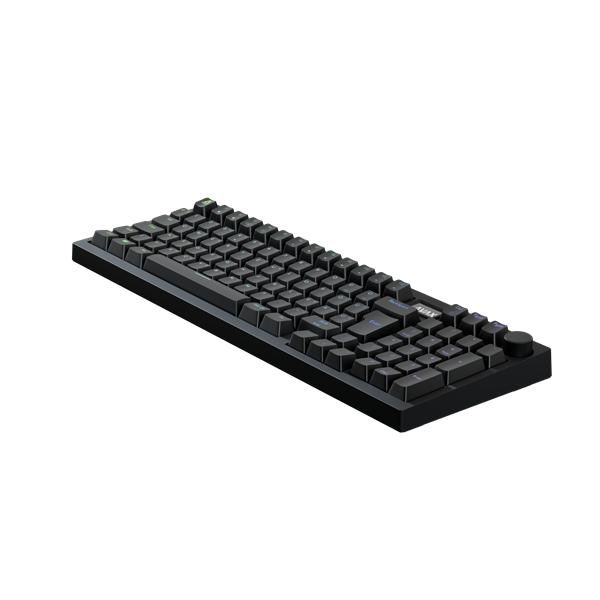 AVAX Vezetékes/Vezeték Nélküli Billentyűzet GM03 USB, Fekete, Mechanikus, Brown Switch, HUN