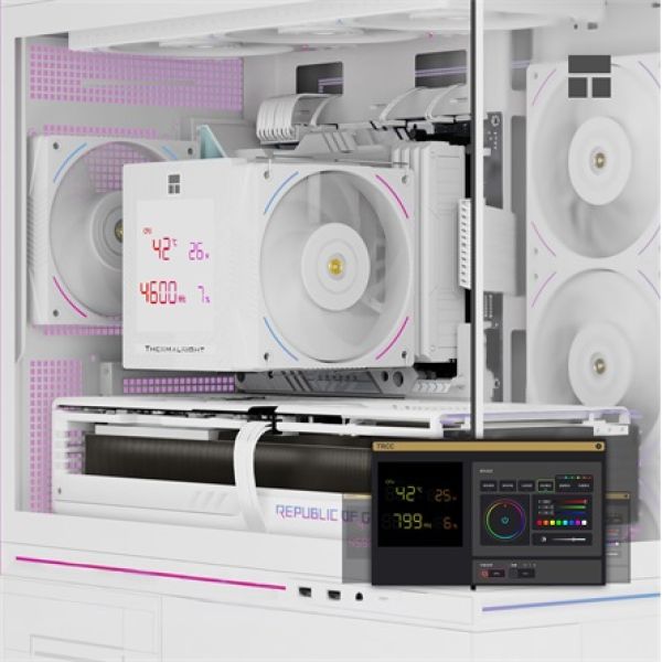 Thermalright Phantom Spirit 120 Digital Snow processzor hűtő fehér