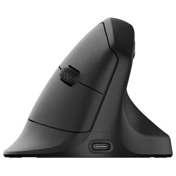 Keychron M5 1K Ergonomic optikai Bluetooth / vezeték nélküli egér fekete