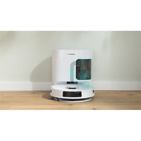 BOSCH BCRD2W Spotless Advanced+ Robotporszívó és felmosó, Fehér