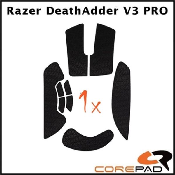 Corepad Razer DeathAdder V3 PRO Soft Grips fekete