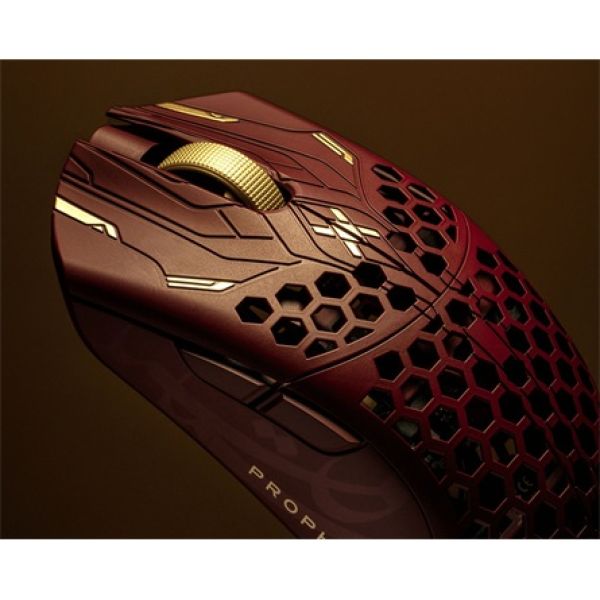 Finalmouse ULX Prophecy Scream Classic optikai vezeték nélküli gaming egér piros