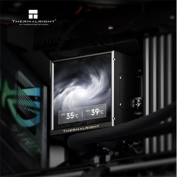 Thermalright Peerless Vision 360 UB ARGB processzor vízhűtő fekete